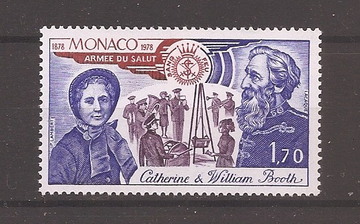 Monaco 1978 - A 100-a aniversare a Armatei Salvării, MNH