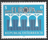B0480 - Austria 1984 - Europa cept neuzat,perfecta stare, Nestampilat