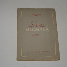 Limba germana manual clasa a VII a - Abager - 1958