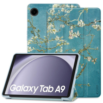 Husa Tech-Protect Smartcase pentru Samsung Galaxy Tab A9 8.7 X110/X115 Sakura foto