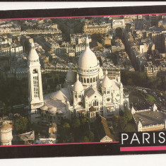 FR2 -Carte Postala - FRANTA -Paris, Le sacre-Coeur, circulata 1997