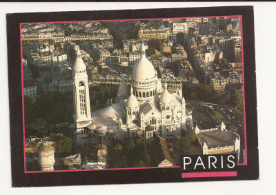 FR2 -Carte Postala - FRANTA -Paris, Le sacre-Coeur, circulata 1997 foto