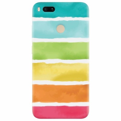 Husa silicon pentru Xiaomi Mi A1, Watercolors foto