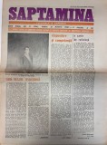 Almanah Saptamana Nr 13 Martie 1989 Pagini 8 Dimensiuni 42x30cm Limba Romana Coperti Brosate Stare Buna