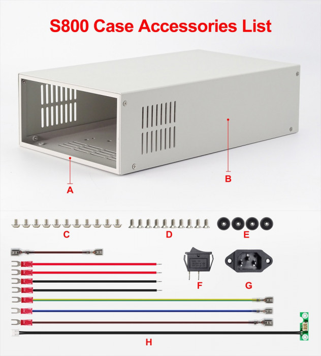 Carcasa RD6006 RD6012 RD6018 S12A/S800