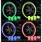 Set 4 capace de supape luminoase, culoare aleatorie