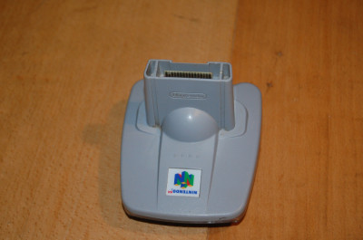 Adaptor Nintendo 64 - Gameboy Nintemdo 64 transfer pak mod NUS-019 foto