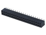Conector șiruri pini soclu mamă 40 verticale 2,54mm SMT