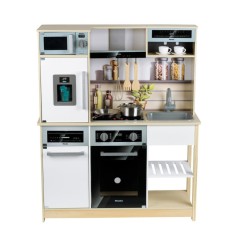 Set bucatarie din lemn cu lumini si sunete, Miele, Family