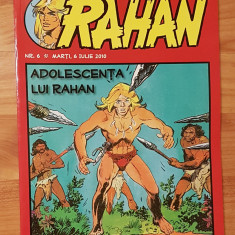 Revista Rahan Nr. 6 - 6 iulie 2010: Adolescenta lui Rahan. In limba romana