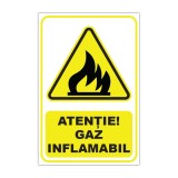 Indicator avertizare &bdquo;Atenție! Gaz inflamabil&rdquo;