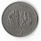 Moneda 5 ekuele 1975 - Guinea Ecuatoriala