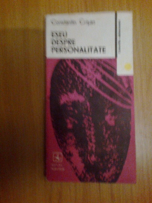 d2 Eseu despre personalitate - Constantin Crisan