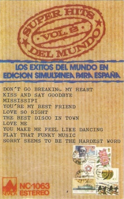 Caseta Superhits Del Mundo Vol. 2 Los Exitos Del Mundo En Edicion Simultanea foto