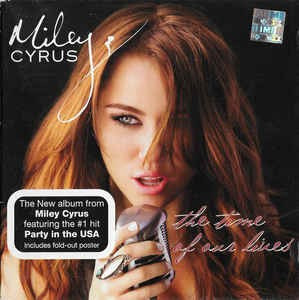 CD Miley Cyrus &amp;lrm;&amp;ndash; The Time Of Our Lives, origianal foto