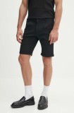 Lindbergh pantaloni scurti barbati, culoarea negru, 30-51024