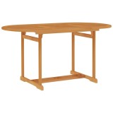 Cumpara ieftin Masa de gradina, 150x90x75 cm, lemn masiv de tec