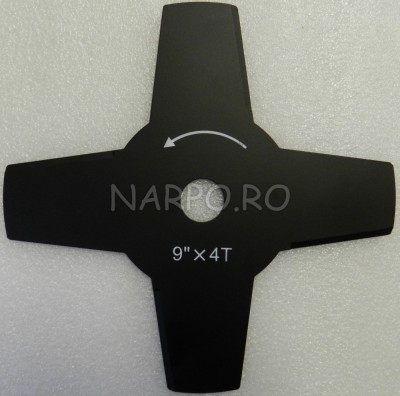 Disc taietor lama motocoasa trimmer 4 dinti nr 9 MC0045 foto