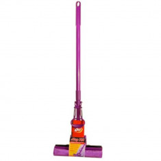 Mop OTI din PVA, Coada Telescopica 110 cm, Culoare Mov, Mopuri Simple, Mop din PVA cu Coada Telescopica, Mopuri pentru Casa, Mopuri pentru Menaj, Mop