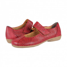 Pantofi casual dama Rieker Zella red 5397735 foto