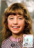 C188 - Austria 1983 - carte postala maxima - copii