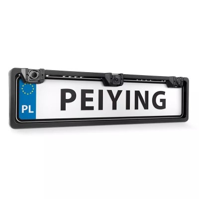 Camera marsalier si senzori de parcare in placuta numar Peiying foto
