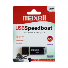 FLASH DRIVE 32GB USB 2.0 SPEEDBOAT MAXELL EuroGoods Quality foto