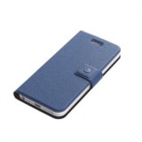 Husa Flip Portmoneu Diario Apple iPhone 5/5S Blue Blister