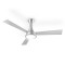 Klarstein Klarstein Steletto, 55W, ventilator de tavan cu lampa, 134 cm, o?el inoxidabil, telecomanda