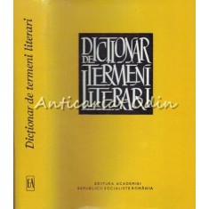 Dictionar De Termeni Literari - Al. Sandulescu