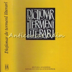 Dictionar De Termeni Literari - Al. Sandulescu