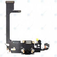 Conector de încărcare flex + Placă de interconectare gri spațial pentru iPhone 11 Pro