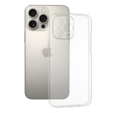 Husa iPhone 16 Pro Max Techsuit Clear Silicone, transparenta
