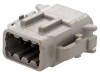 Conector cablu-cablu DTM mamă PIN 8 gri IP68