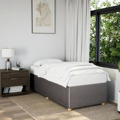 Gossi cadru de pat, gri taupe, 80x200 cm, material textil foto
