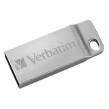 Cumpara ieftin Memorie USB VERBATIM METAL EXECUTIVE USB 2.0 DRIVE SILVER 64GB 98750, 64 GB