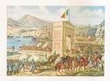 RF159 - Carte Postala - Centenarul independentei de stat a Romaniei. Trecerea armatei romane in Dobrogea, necirculata 1977