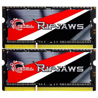 Memorie notebook G.Skill Ripjaws, 16GB, DDR3, 1600MHz, CL9, 1.35v, Dual Channel Kit foto