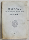 ISTORICUL SCOALEI SUPERIOARE DE RAZBOIU 1889 - 1939 - BUCURESTI, 1939