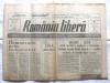 Ziar Romania Libera 29 Dec 1989 - Revolutia Romana, 6 pagini, 59x42 cm, Stare Buna - Editie Istorica