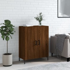 vidaXL Servantă, stejar maro, 69,5x34x90 cm, lemn prelucrat