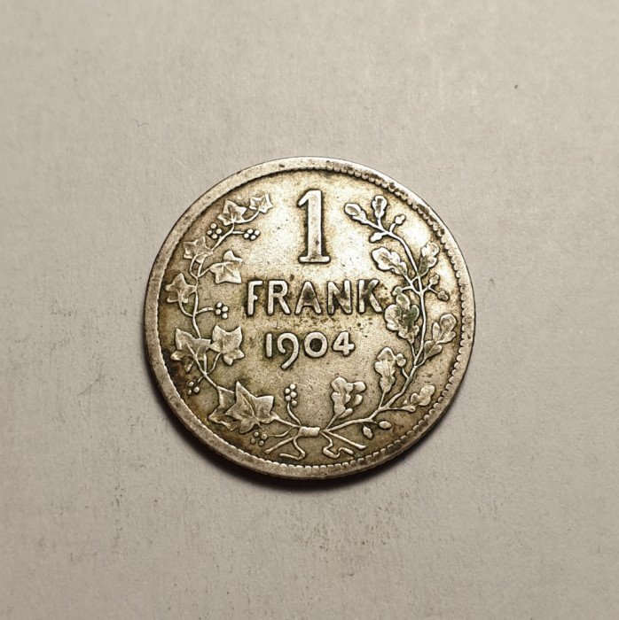 Belgia 1 Frank Franc 1904