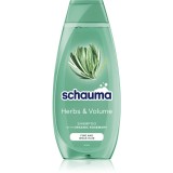 Schwarzkopf Schauma Herbs &amp; Volume Sampon pentru par fin, moale 400 ml