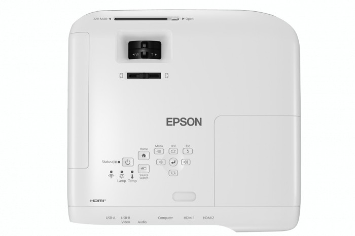 Proiector Epson EB-FH52 (succesor EB-U42), FHD 1920*1080, 4000 lumeni, 16:9,