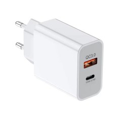 Incarcator Rapid Universal ZK-05 cu 2 Porturi Usb 3.0A si Usb C 3.4A