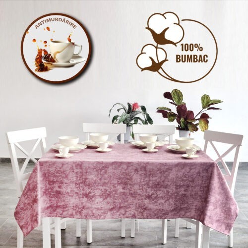 Fata de masa antimurdarire 100% bumbac zoe