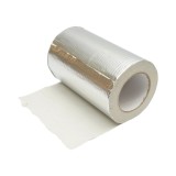 Cumpara ieftin Banda argintie 200 mm x 10 m autoadeziva impermeabila cu cauciuc butilic si folie de aluminiu