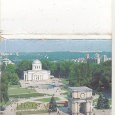 bnk cp Chisinau - pliant - 18 carti postale necirculate
