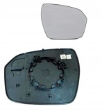 Geam oglinda exterioara cu suport fixare Land Rover Range Rover Evoque, 03.2011-, Dreapta, incalzita; geam convex; cromat