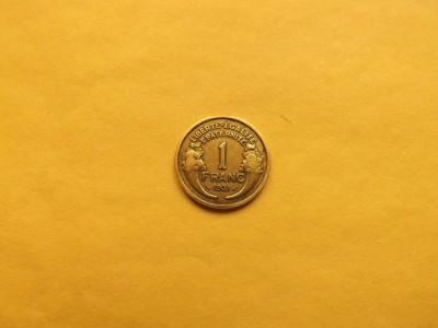 Franta 1 Franc 1931 - MF 1 foto